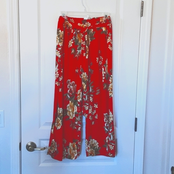 Maxine Nichols Pants - Wide Leg Coulotte Pants